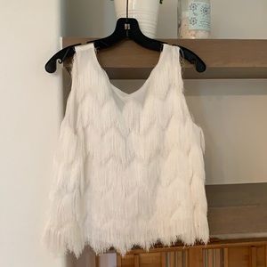 Bcbg Maxazria Fringe Top